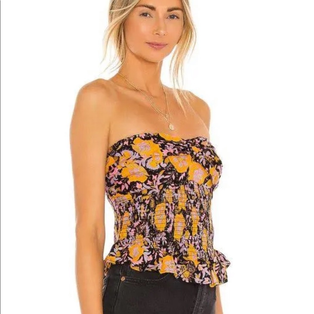 Free People one more time tube top Sz m